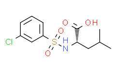N-[(3-Chlorophenyl)sulfonyl]-L-leucine 1132787-68-8
